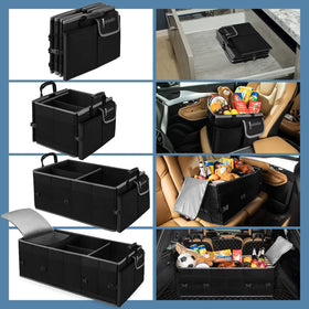 Jorindes side pockets and mesh storing small items for quick access