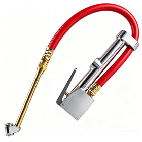 JOROY inflator front view showing rugged metal body and gauge for durability