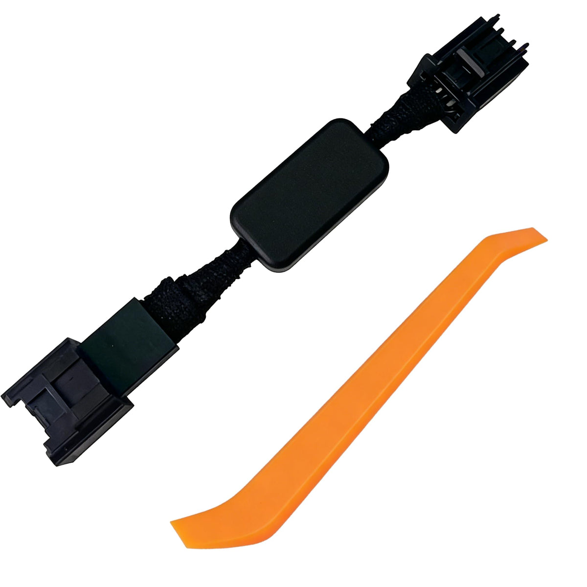 Jorzau front module showing plug-and-play harness and simple install benefit