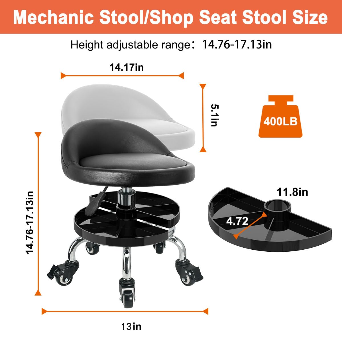 JOSTZHXIN rubber casters with brakes for quiet rolling and floor protection