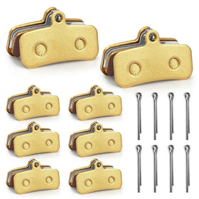Joworthy front packaging showing eight replacement brake pads, ensures correct fit
