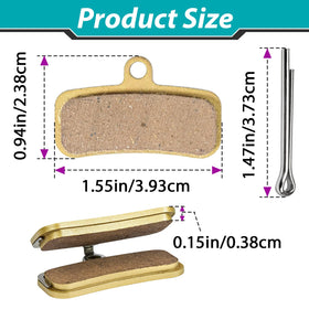 Joworthy side profile showing pad thickness, demonstrates long-wear durability