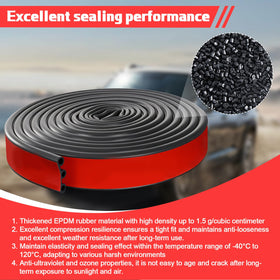 Joyfolk end cut cross-section revealing high-density EPDM for compression resistance