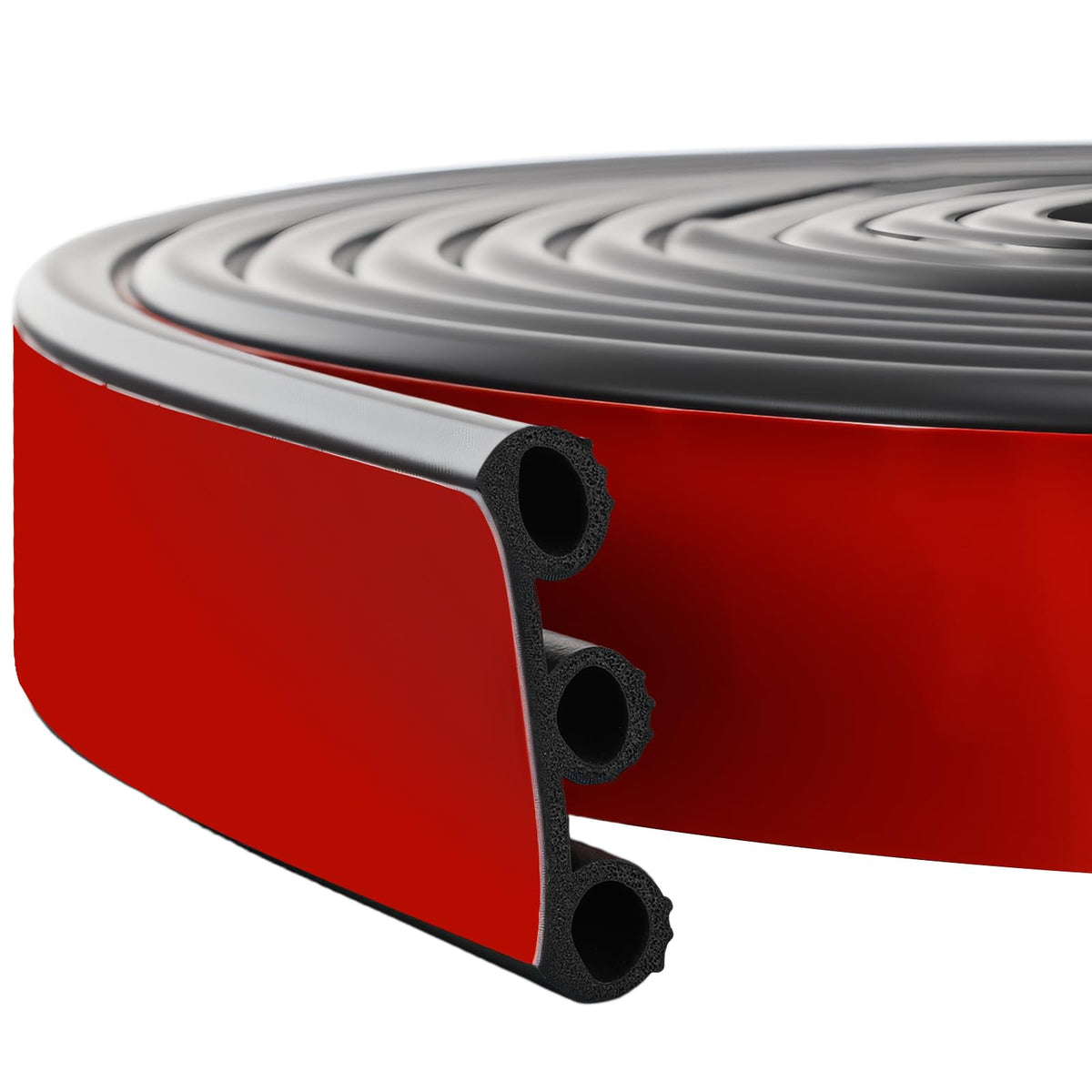 Joyfolk front view of 23ft truck cap seal showing full roll and label benefit: long coverage