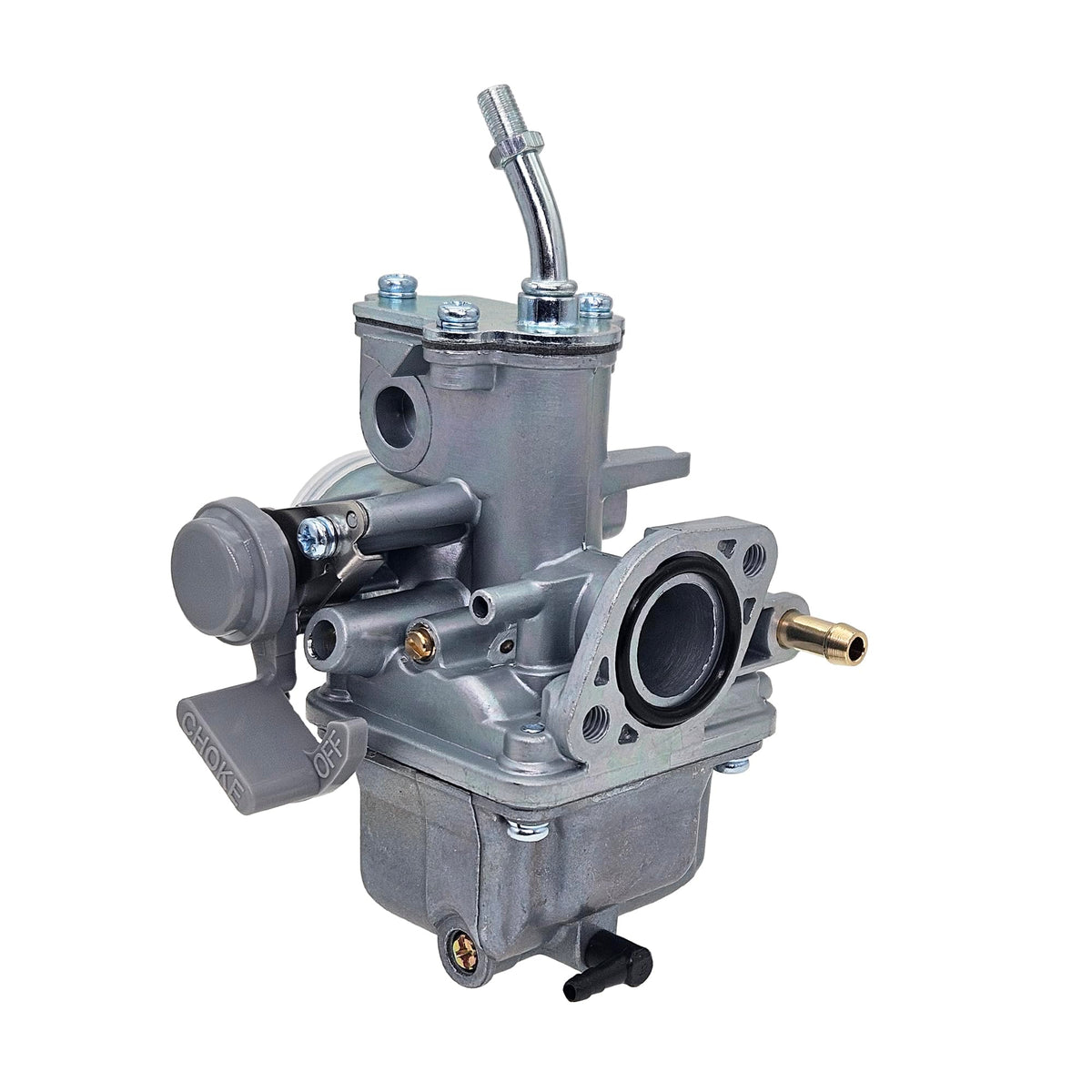 Joygowe carburetor close-up of body and bore showing durable finish benefit
