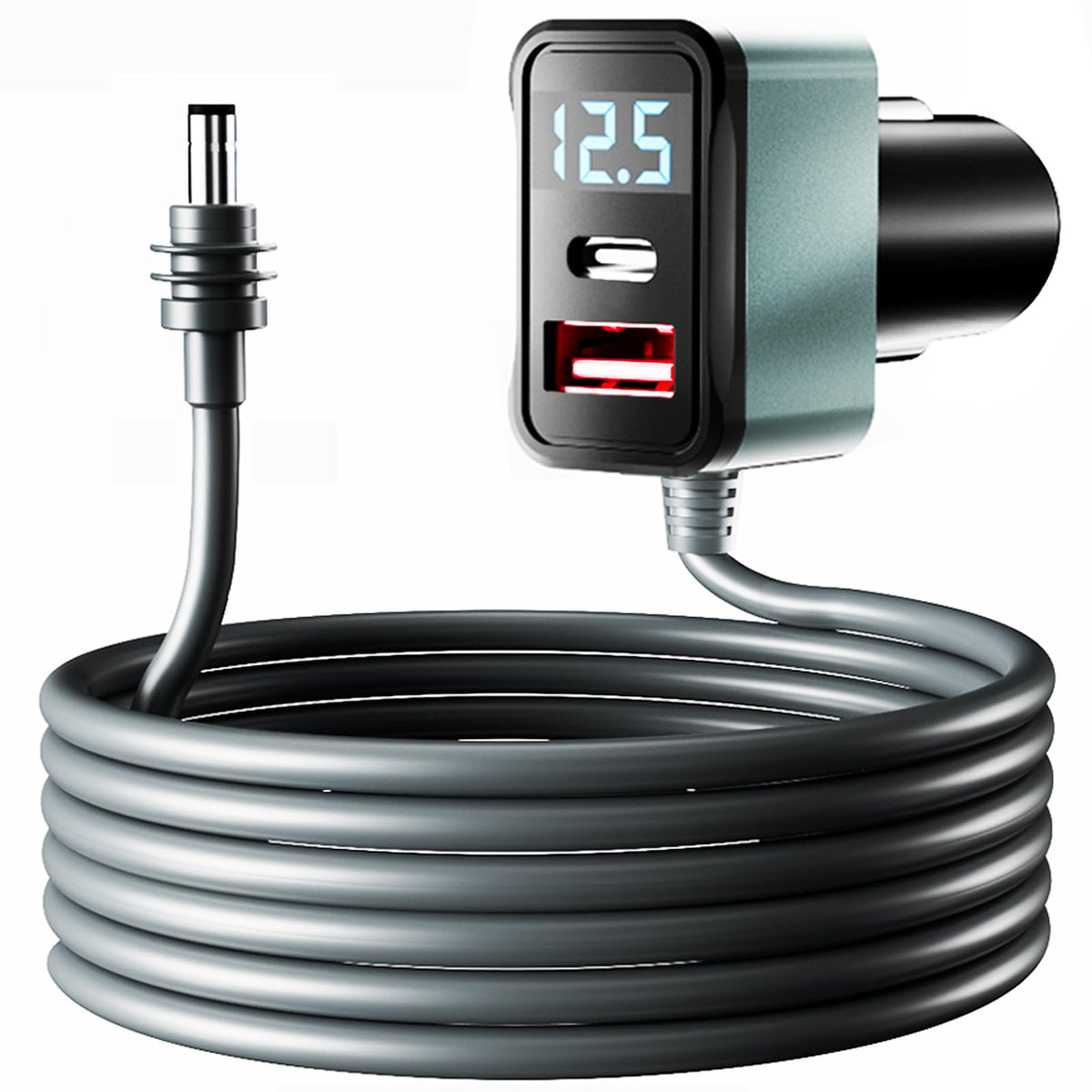 JOYMASS front view of adapter plug showing compact design and easy installation benefit