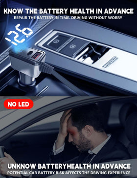 JOYMASS USB‑C and USB‑A ports close detail for fast charging multiple devices benefit