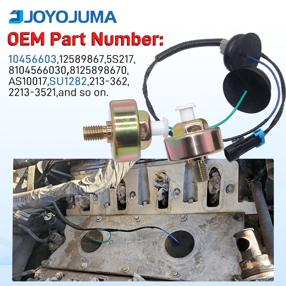 JOYOJUMA harness connector close-up showing secure latch and corrosion resistance