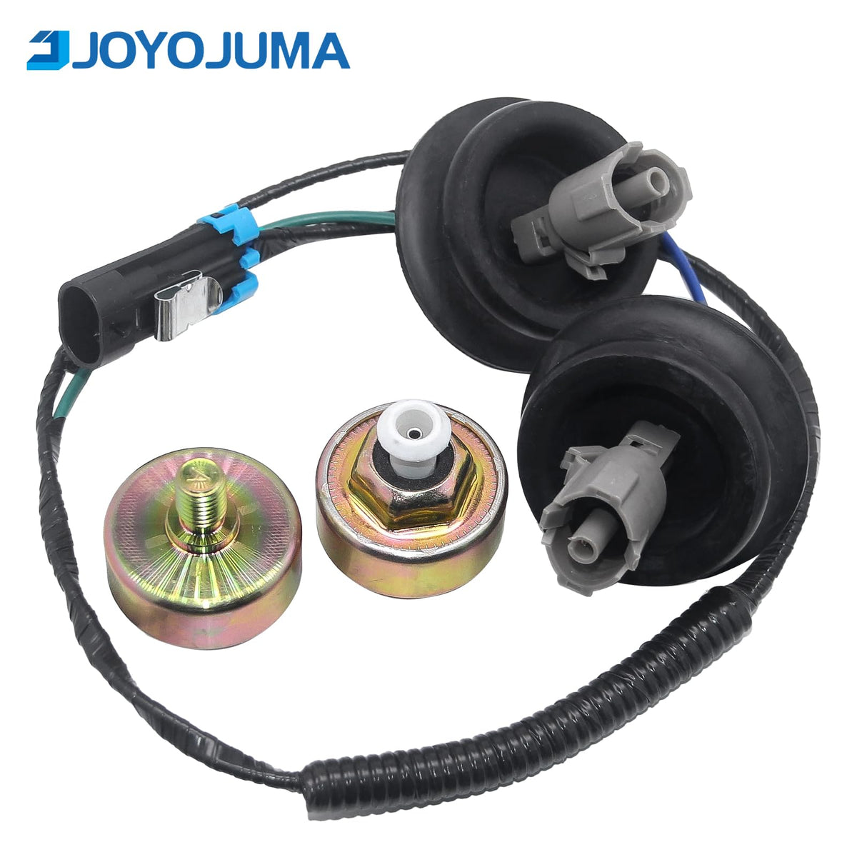 JOYOJUMA sensors next to ruler for scale showing compact OEM-style dimensions