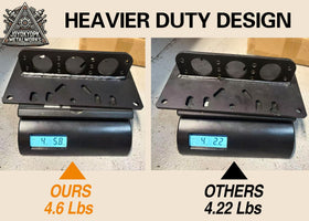 Generic JOYOKYOPK lift plate with hoist hardware installed showing balanced lifting points for secure use