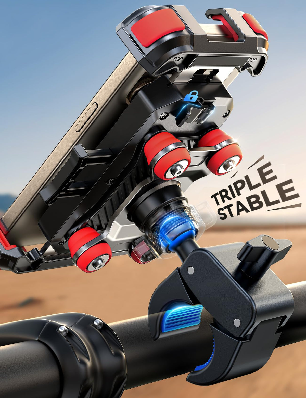 JOYROOM ball joint demonstrating 360° rotation for ideal viewing angle benefit