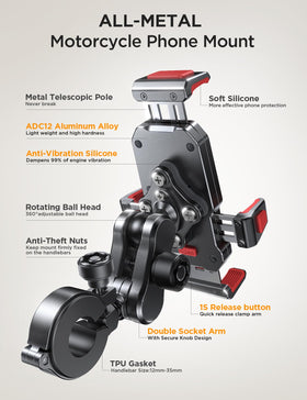JOYROOM closeup of vibration damper displaying shock absorption for camera safety