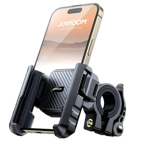 JOYROOM front view mounted on handlebar showing secure hold and visibility