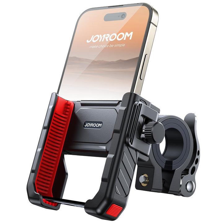 JOYROOM front view mounted on handlebar showing secure hold and visibility