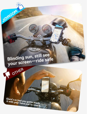 JOYROOM sunshade visor blocking glare for clearer navigation