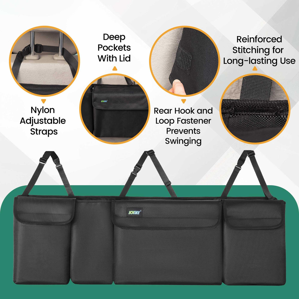 JOYSKY scale comparison with suitcase showing large capacity