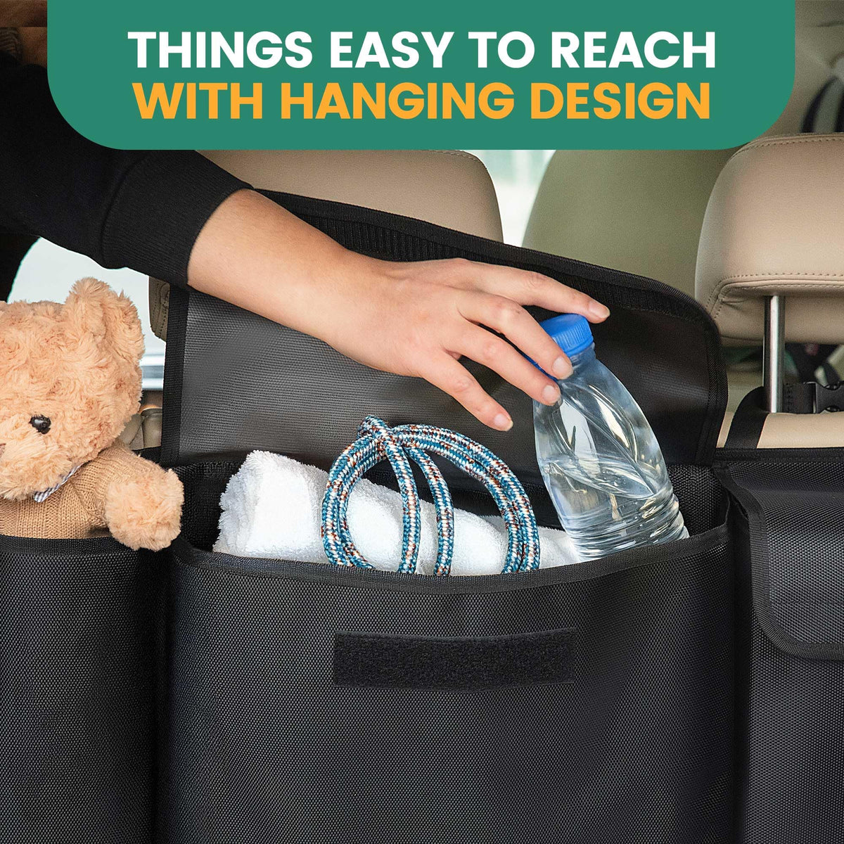 JOYSKY side pocket and bottle storage for handy access