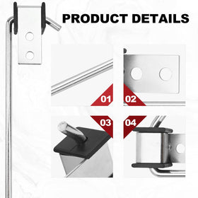 joytrace close-up of welded rod point highlighting durable weld and stronger stability