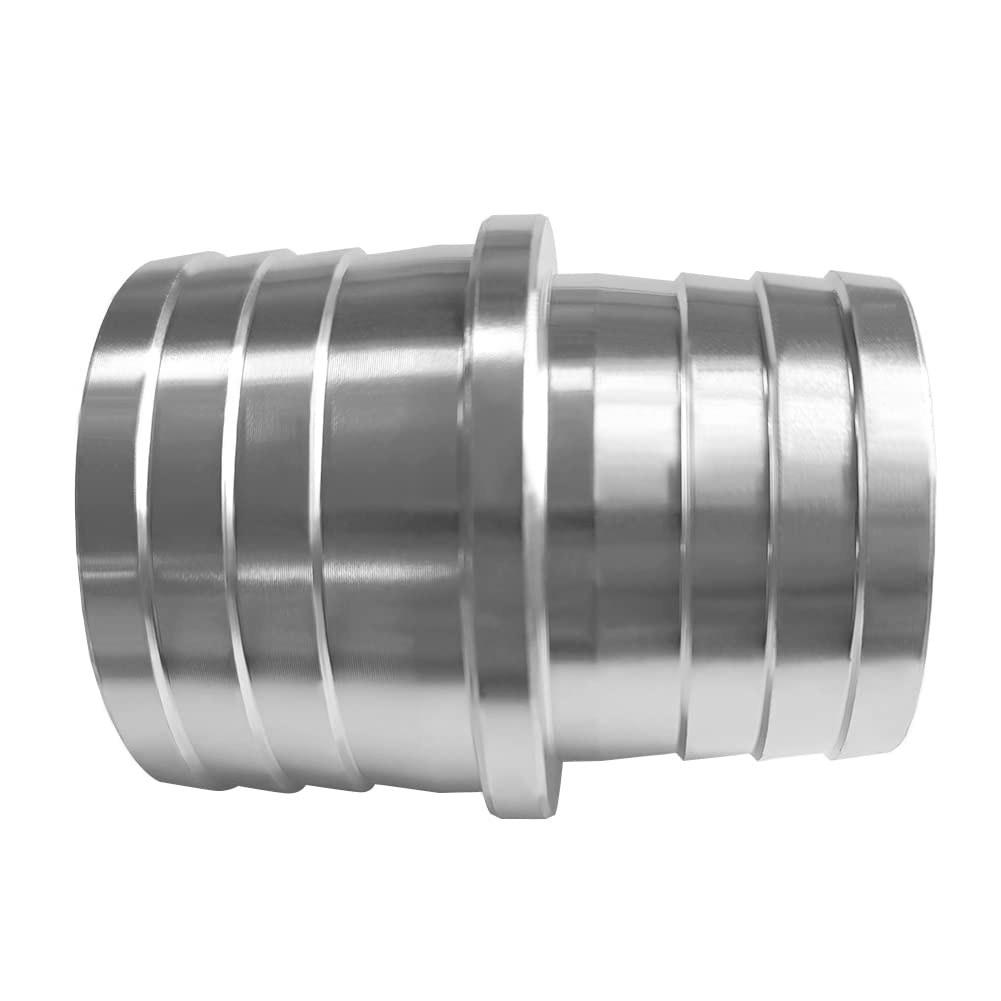 JoyTube close-up of barb ridges demonstrating secure hose grip and corrosion resistance