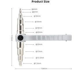 JoyTube labelled heads detail for easy selection and fast jobsite identification