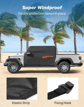JOYTUTUS windproof strap and buckle demonstrating secure anchoring in storms