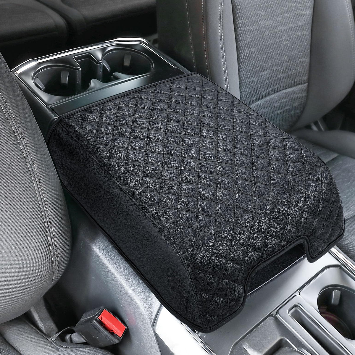 JOYTUTUS center console cover front view protects and enhances comfort