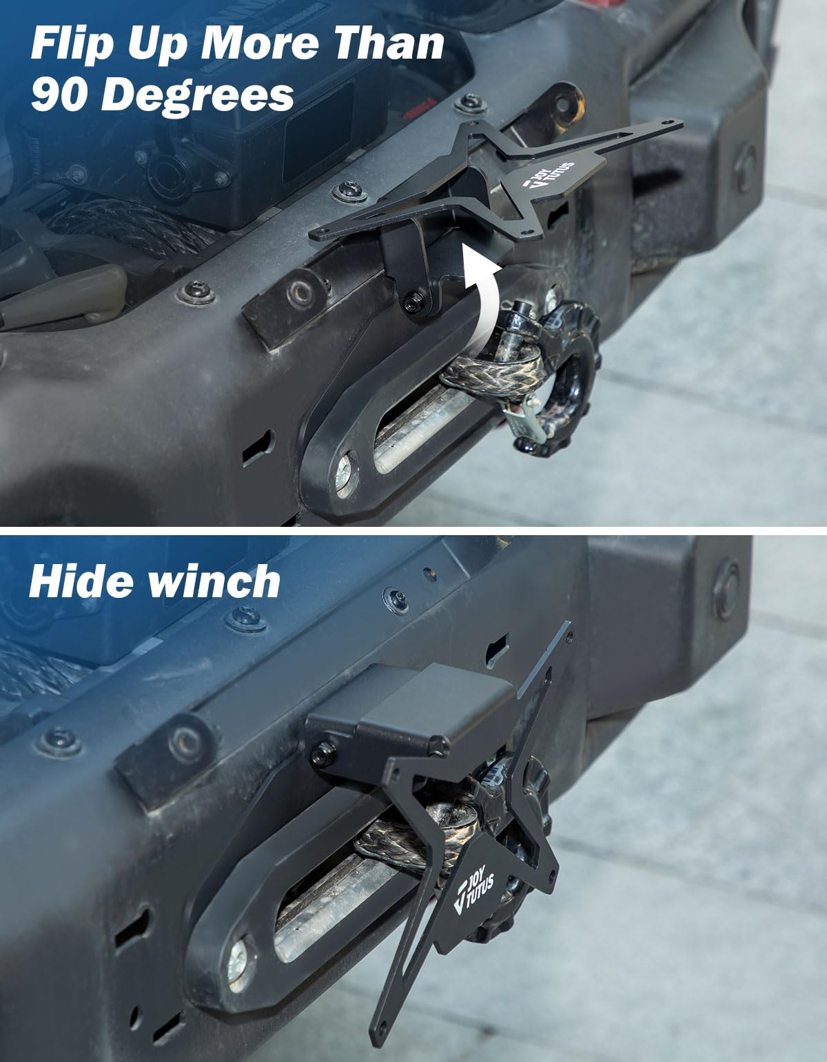 JOYTUTUS close-up of hawse fairlead fit demonstrating secure compatibility