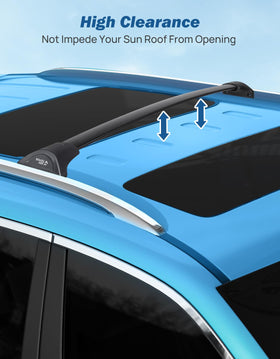 JOYTUTUS crossbar profile and textured finish showing durable corrosion resistance
