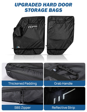 JOYTUTUS door stored on shelf demonstrating stable stacking and space saving