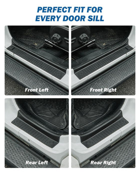 JOYTUTUS installed on rear door sill illustrating full coverage and durability