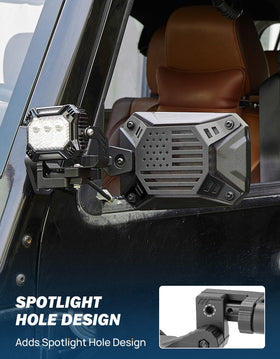 JOYTUTUS extension bracket extended for wider blind spot coverage