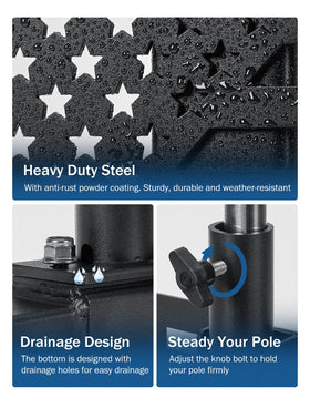 JOYTUTUS drainage holes detail preventing water buildup and reducing corrosion