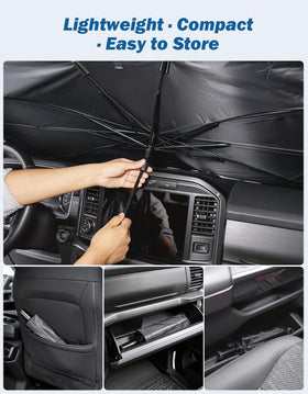 JOYTUTUS folded compact in glovebox for easy storage and quick access