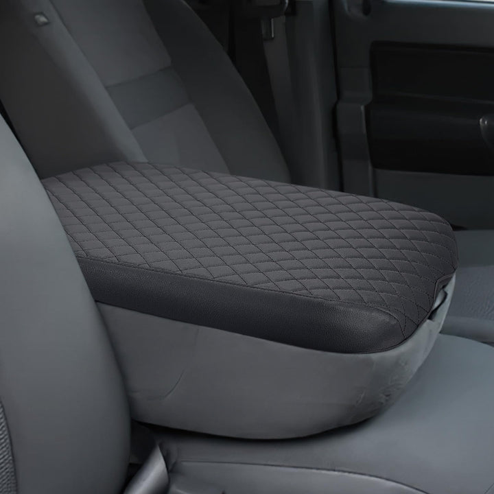 JOYTUTUS front view of center console cover showing fit and finish, protecting surface