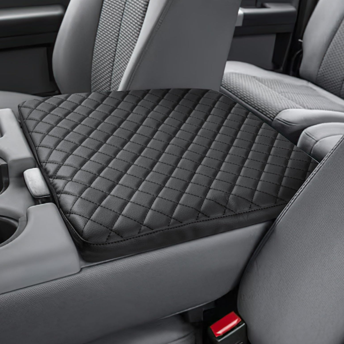 JOYTUTUS front view of console cover showing fit and clean finish for protection