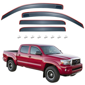 JOYTUTUS front packaging showing visor set and fitment for Tacoma