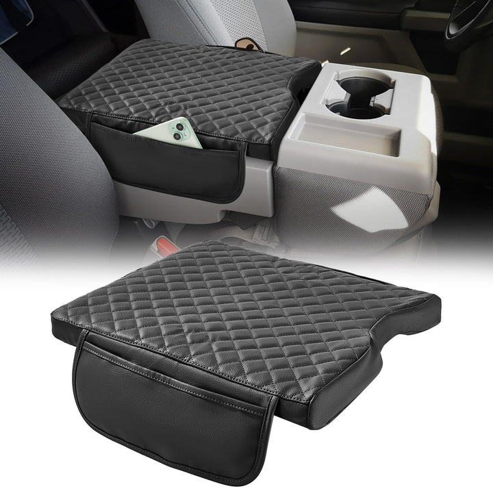 JOYTUTUS front view on Ford console showing neat fit and protection