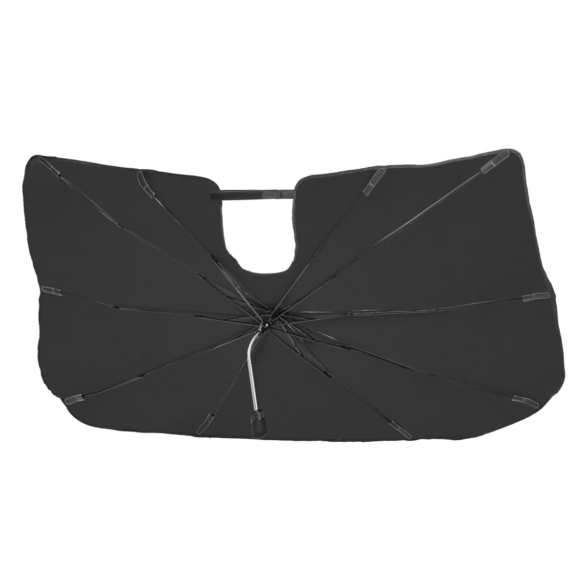 JOYTUTUS front view on Dodge Ram showing full windshield coverage and sun protection