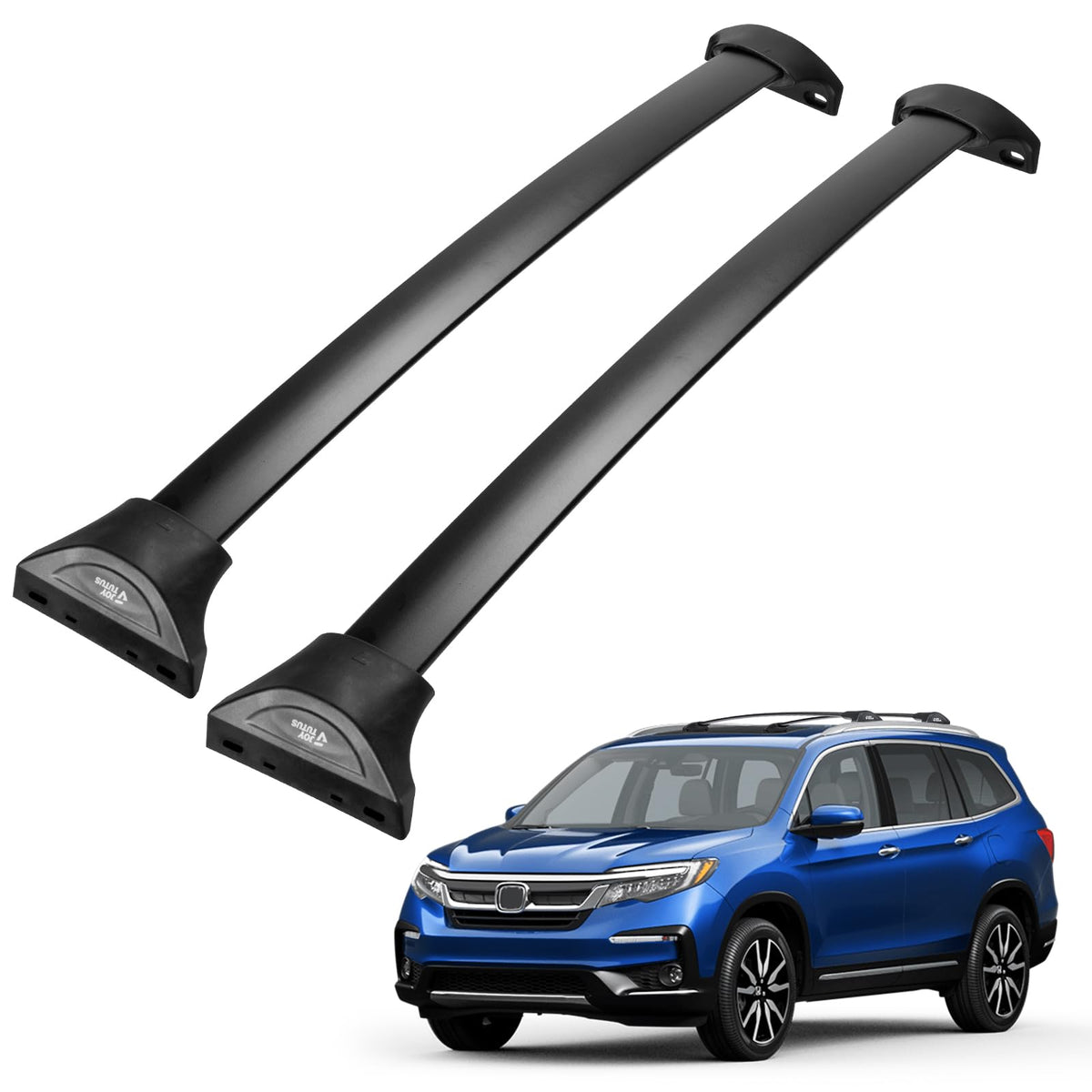 JOYTUTUS front view installed on Honda Pilot showing secure fit and clean look