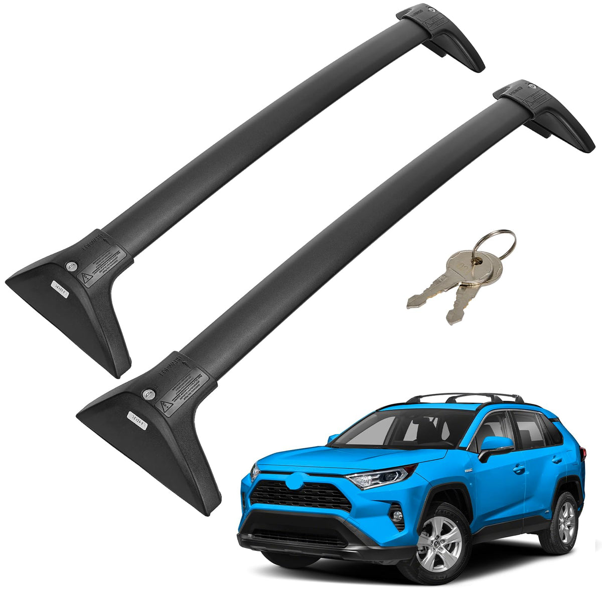 JOYTUTUS front view installed on RAV4 showing solid fit and protection