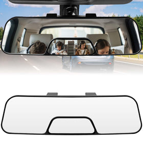 JOYTUTUS front view mirror showing wider field of vision for safer driving