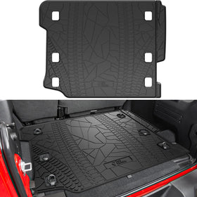 JOYTUTUS front view of cargo mat showing precise fit and quick protection