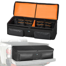 JOYTUTUS front view showing organized cargo and tidy truck bed