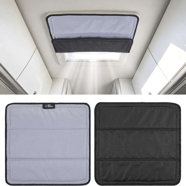 JOYTUTUS front view vent cover showing full blackout benefit