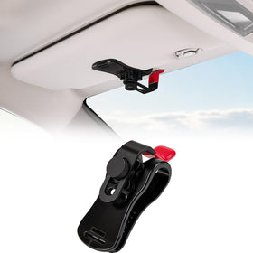 JOYTUTUS front view of visor clip showing secure hold and safety