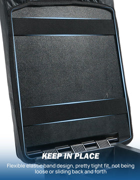 JOYTUTUS installed on Ford jump-seat console showing secure snug fit
