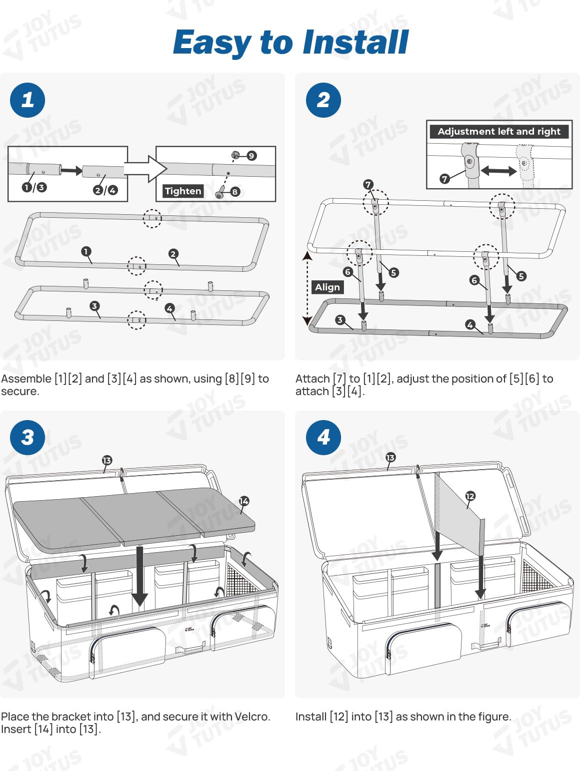 JOYTUTUS installed in pickup bed showing correct fit and scale