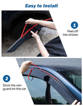 JOYTUTUS installed on rear window showing flush fit and reduced wind noise
