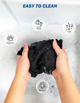 JOYTUTUS label and reinforced stitching detail for durable use