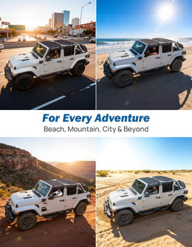 JOYTUTUS lifestyle shot in driving use highlighting comfort and quieter cabin
